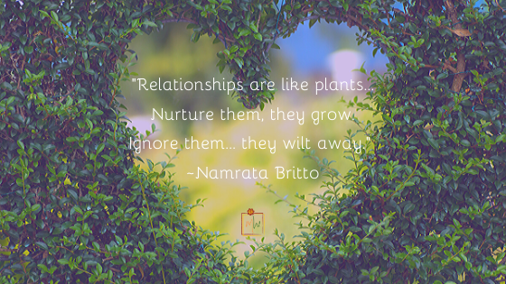 Nurture Relationships